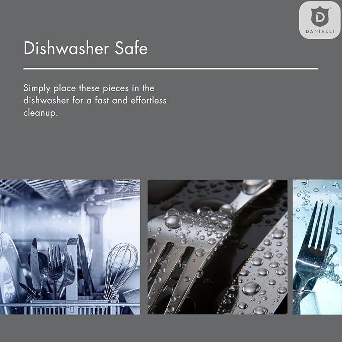 Silverware Set for 6 | 18/10 Stainless Steel Flatware Set | Mirror Finish - Image 10
