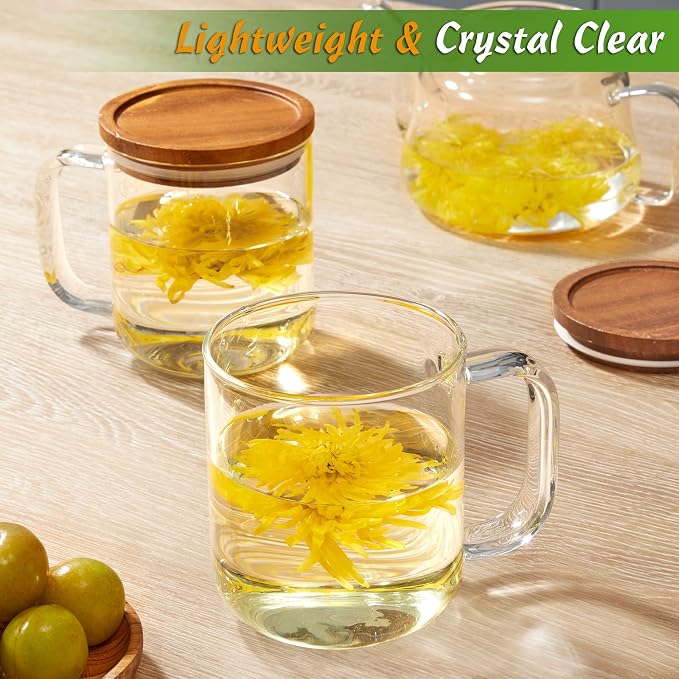 DRASTAR Glass Coffee Mugs, Coffee Mug - Image 5