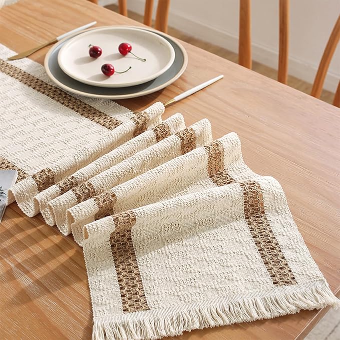 Boho Table Runner 60 Inches Long Centerpieces - Image 3