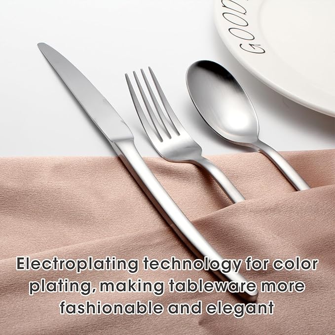 Silverware Set (20, Silver Classic Set02)