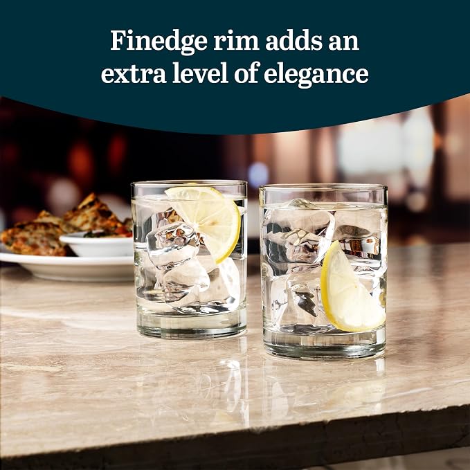 Libbey 918CD Heavy Base Double Old Fashioned Glasses - Image 2