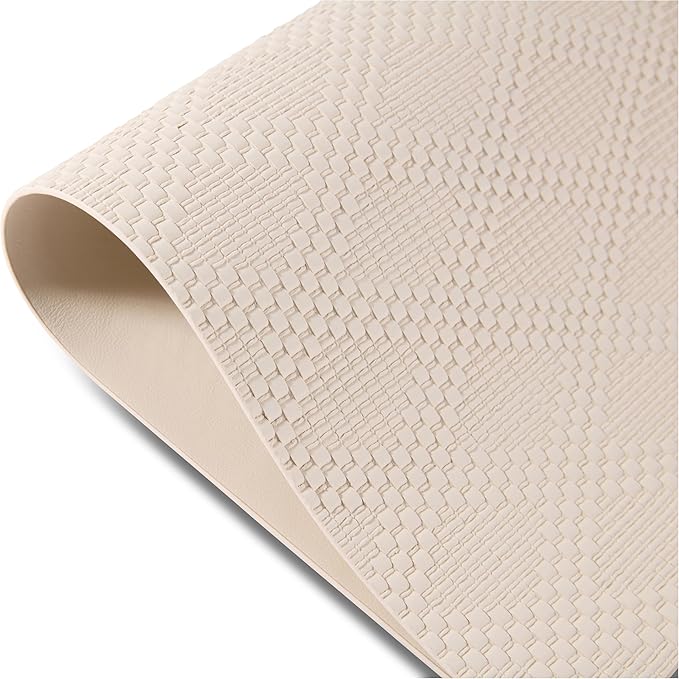 Placemats Set of 4 12" x 18" Heat-Resistant Table Mats for Dining Table Set for 4 Kitchen & Dining Room Decor Farmhouse, Boho, & Modern Style Easy to Clean, Durable & Stylish Table Decor