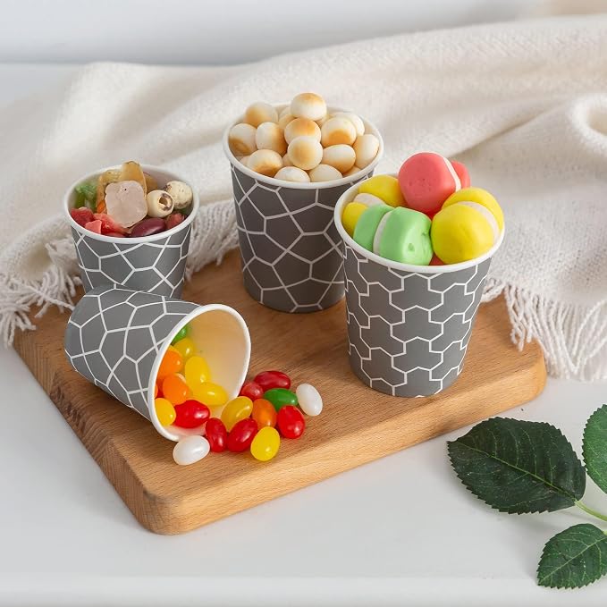 300 Pack 3oz Disposable Paper Cups, Dixie Small Bathroom Cups | Food grade - Image 3