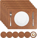 comfoyar Faux Leather Placemats by comfoyar
