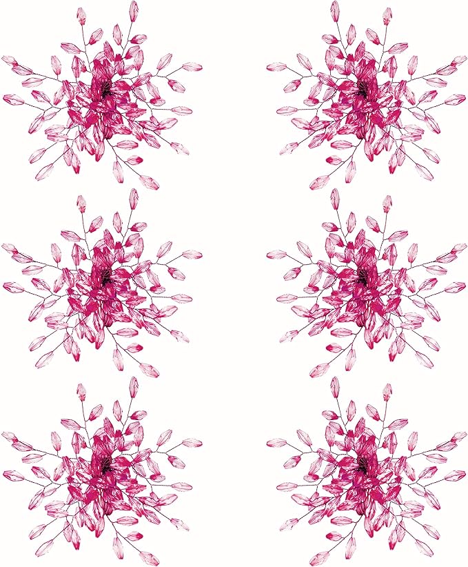 Napkin Rings Set of 12 for Dining Table Decoration Parties Everyday Metal Napkin Holder Leaf Pink (Pack of 12)