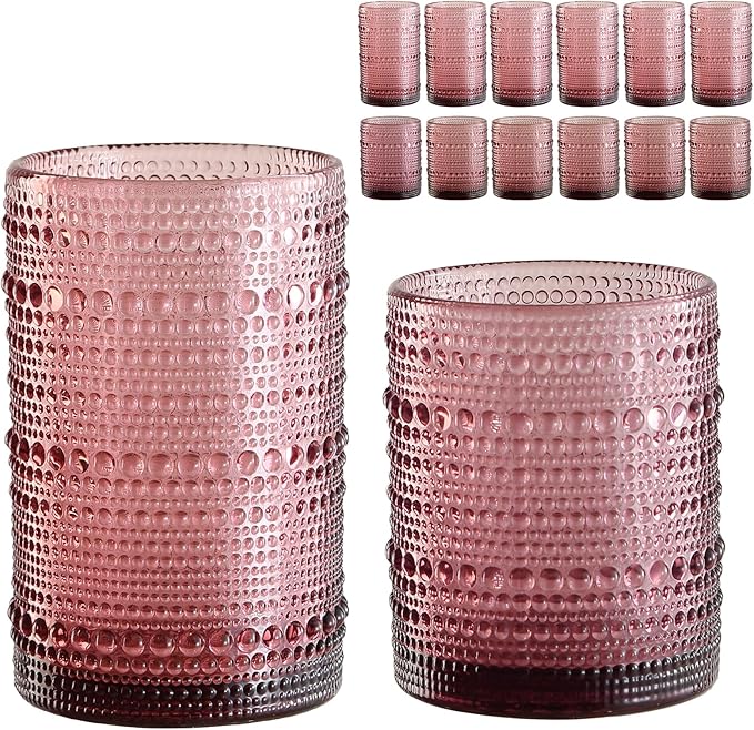 ZMOWIPDL Drinking Glasses Set of 12, by ZMOWIPDL