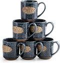 LYEOBOH Espresso Cups, Coffee Cups, Tea Cup, Coffee Cups Ceramic Set of 6 by LYEOBOH