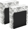 Black Napkin Holder for Table, Acrylic Upright Napkin Dispenser for Kitchen by Unknown