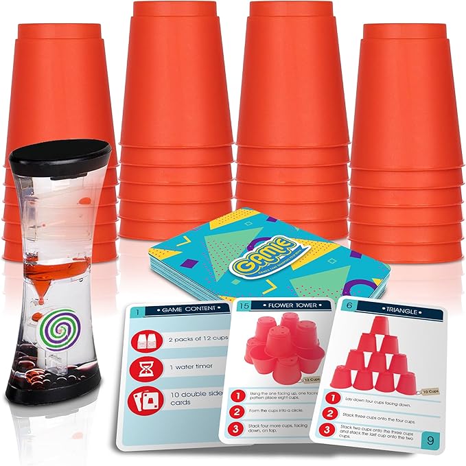 Gamie Stacking Cups Game for Kids by Gamie