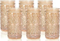 Darlion Amber Drinking Glasses, Vintage Glassware, 12oz Highball Glasses | by PurchaseNow