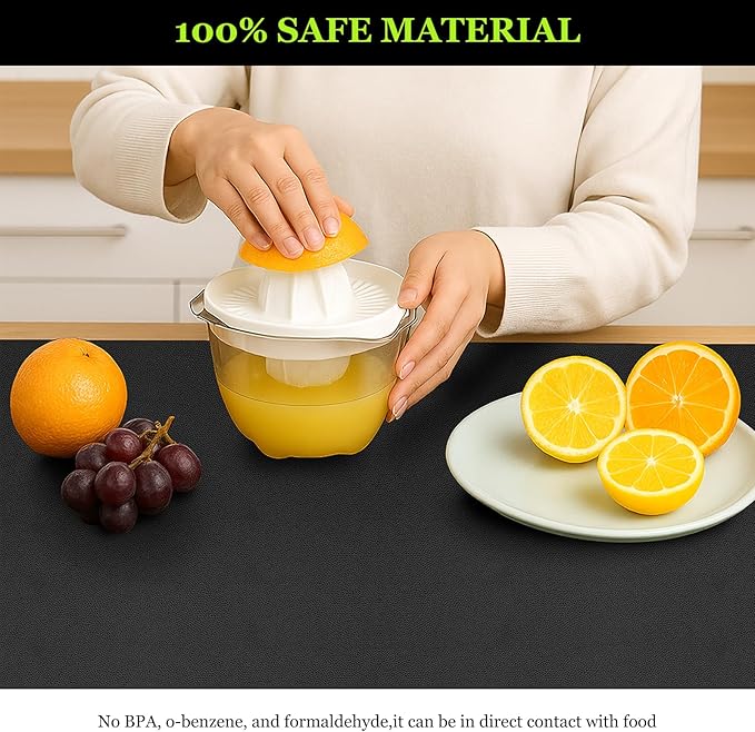 Warmstar Leather Table Cover 17 x42 Inch, 1.8MM Thick PVC Table Protector Waterproof, Desk Cover Protector Non-Slip Table Pad for Kitchen, Dresser, Gaming Desk,Dining Room Table