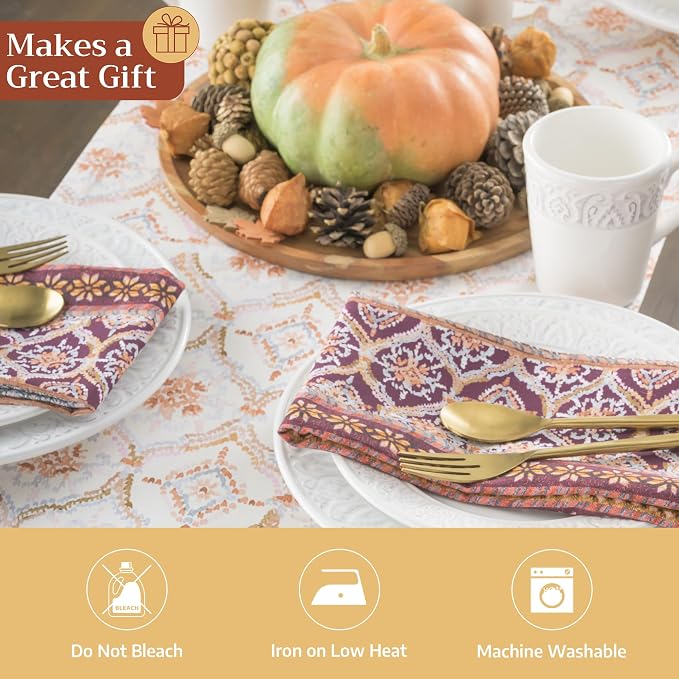 Maison d' Hermine Table Runner 100% Cotton 14.50" x 90" | Table Runners 90 - Image 5