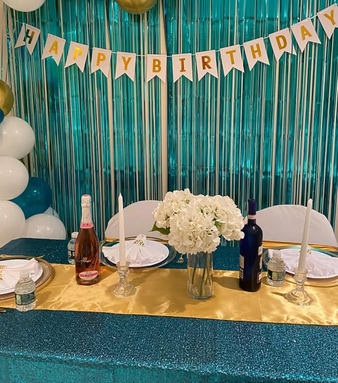 Satin Navy Blue Table Runner 12 x 108 Inches Pack of 10 Long Table Runner - Image 9