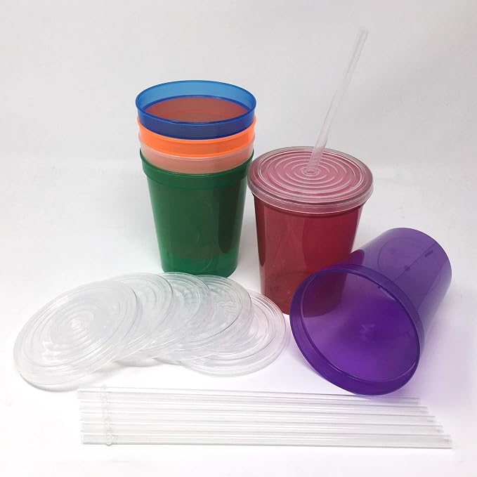 Rolling Sands 16 Oz. Reusable Plastic Stadium Cups - Image 4