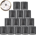 Black Napkin Rings Bulk Set of 150pcs,Diamond Crystal Rhinestone Napkin Rings Adornment for Wedding Reception, Dinner, Place Settings, Holiday Parties or DIY Decoration (150,Black)