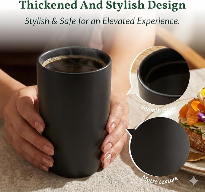 Homienly Premium Wheat Straw Cups, 20oz Lightweight and Unbreakable Drinking - Image 3