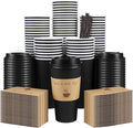 Clawsoff 50 Pack 20 oz Disposable Paper Coffee Cups by BuyNow