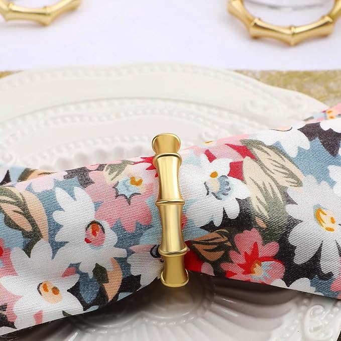 Napkin Rings Set – Elegant, Durable & Lightweight Table Decor – Premium Napkin - Image 4
