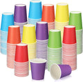 Mimorou 300 Pack 8 oz Disposable Paper Cups, 6 Colors Double PE Coated Coffee by Mimorou