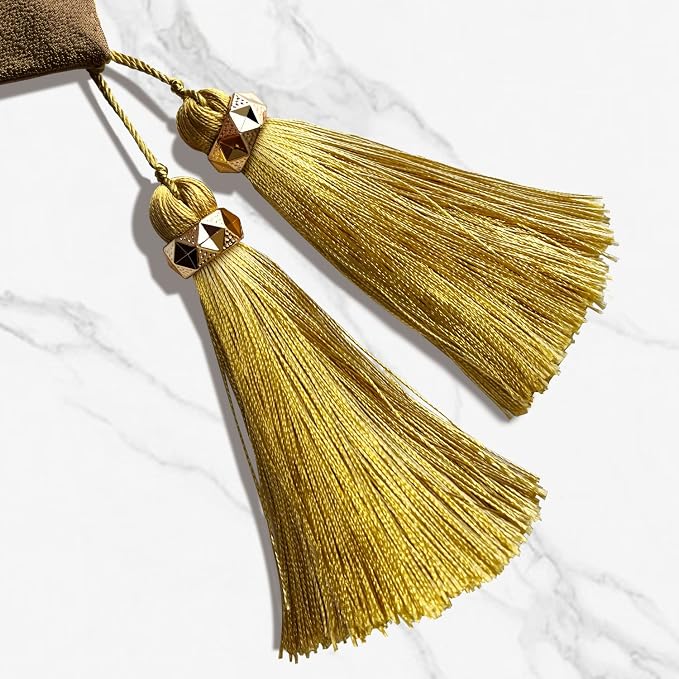 Luxury Gold Elegant Table Runner 98 Inches Long, Modern Abstract Geometry | - Image 4