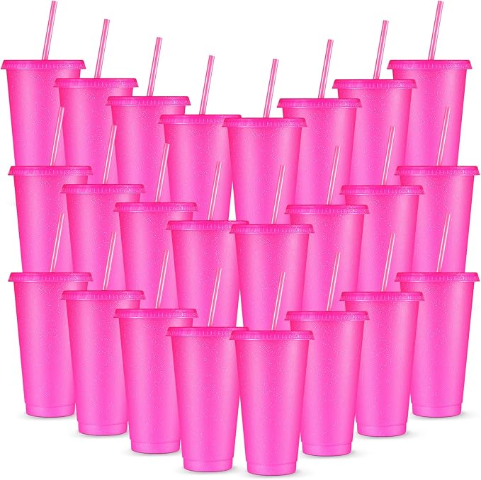 Amyhill 24 Pcs Reusable Cups by Amyhill