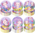 Gerrii 60 Pcs Axolotl Birthday Party Decorations 7 Inch Purple Axolotl Plates by Gerrii