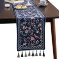 Patdrea Designer Vintage French Velvet Table Runner, Thanksgiving Dining Table by patdrea