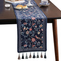 Patdrea Designer Elegant French Velvet Table Runner, Thanksgiving Dining Table by patdrea