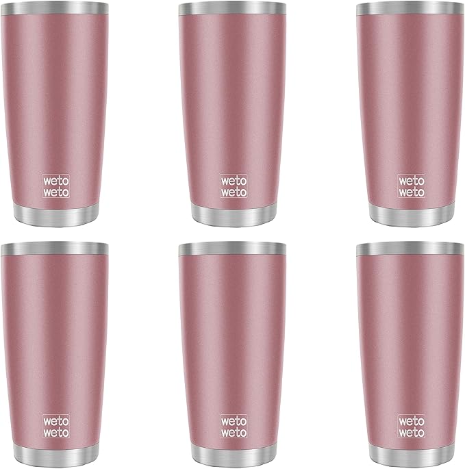 WETOWETO 20oz Tumbler, Stainless Steel Vacuum Insulated Coffee Travel Mug by Wetoweto