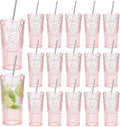 16 Set 20oz Vintage Plastic Tumbler by Unknown