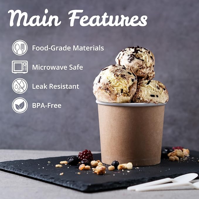 MATICAN Paper Ice Cream Cups - Image 6
