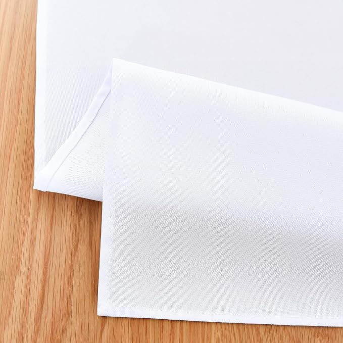 Farmhouse White Table Runner Dining Table Runners 60 Inches Long Coffee Table - Image 3