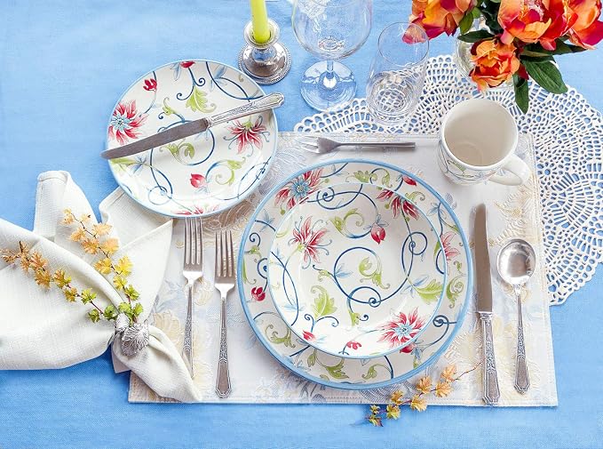 16-Piece Porcelain Dinnerware Set - Image 3