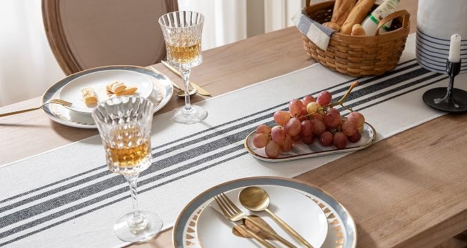 Boho Table Runner for Modern Farmhouse Decor, Dining Table décor 13 x 72 Inch - Image 5