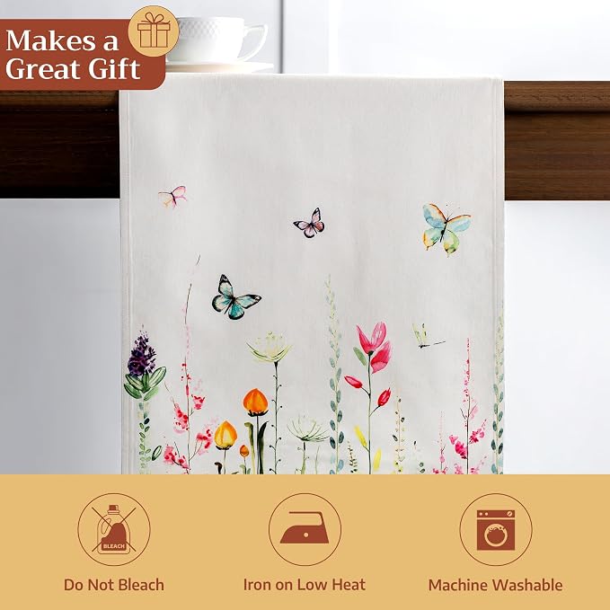 Maison d' Hermine Table Runner 100% Cotton 14.50" x 72" | Table Runners 72 - Image 5