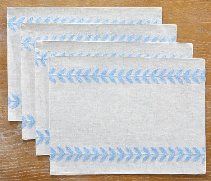 Wracra Embroidered Place Mats by Wracra