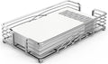 Guest Towel Holder Tray for Bathroom Countertop, Powder Room & Vanity Use by levimetree