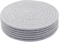8 Inch Trivets for Hot Dishes, Hot Pots and Pans, Large Coaster for Kitchen by KITLAB