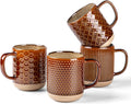 GBhome Coffee Mugs Set of 4, 16 oz Coffee Cups by GBhome