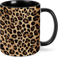 Leopard Print Coffee Mug 11 Ounce Mugs Ceramic Tea Cup Drinking Water Cups | by FyLybois