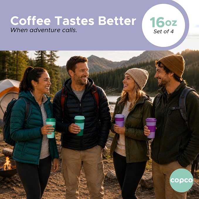 Copco Acadia 16oz Travel Mug, Ergonomic Design, Comfortable Handling - Image 7