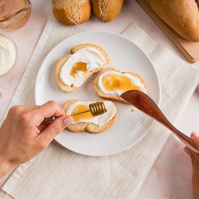 Molain 6Pcs Wooden Butter Knife, 5.9 Inch Jelly Cheese Spreaders Jam Sandwich - Image 5