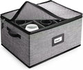 Hearth & Harbor Wine Glass Storage Box by HearthHarbor