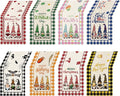 8 Pcs Gnomes Holiday Table Runner 72 Inches Long, Plaid Valentines Day St by YOVOYOA