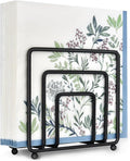 Napkin Holder for Table, Modern Metal Black Napkin Holders for Kitchen Dining by LAIHIFA