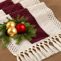 Boho Table Runner Summer Farmhouse Rustic Dining Dresser Scarf Home Decor | by Socomi
