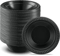 PLASTICPRO 800 PCS Black Plastic Bowls Light Weight 12 oz Plastic Soup Bowls by PLASTICPRO