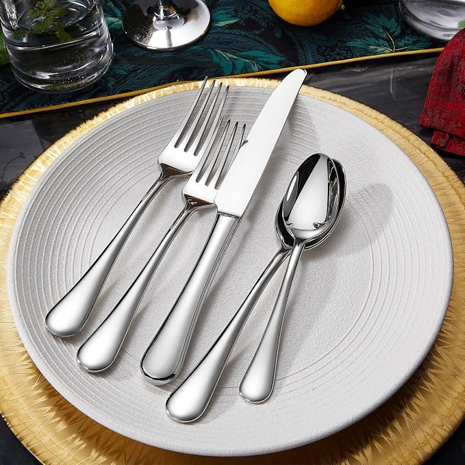 Premium Verona 4-Piece 9.7-Inch Dinner Knife Set | Stainless Steel Serrated - Image 5