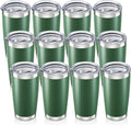 20 oz Tumbler with Lid Stainless Steel Insulated Tumblers Bulk Cups Mug | by Orebigo
