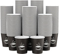 TV TOPVALUE 10 oz Paper Coffee Cups, Hot Coffee Tea Latte, Morning Breakfast by TVTOPVALUE